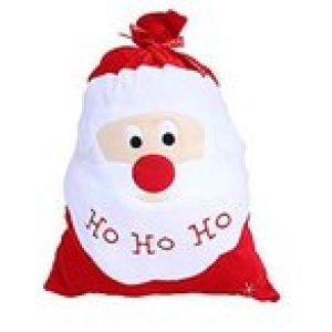 Honeystore　クリスマス 袋　クリスマス飾り　サンタクロース　サンタさん　クリスマスラッピング　サンタのプレゼント袋　サンタ袋