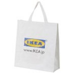 IKEA ビニール製ショッピングバッグ KLAMBY