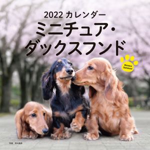 2022年 カレンダー ミニチュア・ダックスフンド