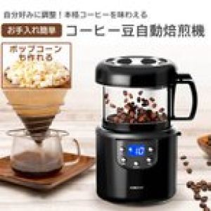 コーヒー豆焙煎器 自動で焙煎から冷却まで 本格的なコーヒーが味わえる焙煎機 SOUYI ソウイ SY-121