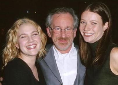 Drew Barrymore, Steven Spielberg, & Gwyneth Paltrow (Photo by SGranitz/WireImage)