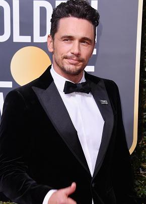 BEVERLY HILLS, CA - JANUARY 07: Actor James Franco attends The 75th Annual Golden Globe Awards at The Beverly Hilton Hotel on January 7, 2018 in Beverly Hills, California.  (Photo by George Pimentel/WireImage)