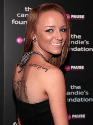 NEW YORK - MAY 05:  TV Personality from MTV's "Teen Mom" Maci Bookout attends The Candie's Foundation Event To Prevent at Cipriani 42nd Street on May 5, 2010 in New York City.  (Photo by Astrid Stawiarz/Getty Images)