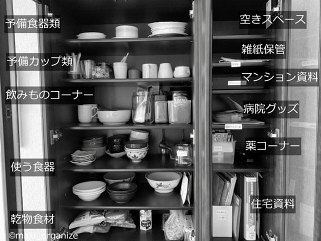 片付け専門家が教える「食器棚」活用アイデア6選！　本棚や文房具収納に使うのが◎の画像5